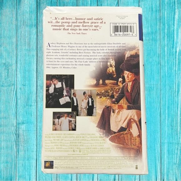 My Fair Lady Clamshell VHS Movie - Picture 4 of 4